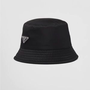 BLACK PRADA BUCKET HAT - NWT